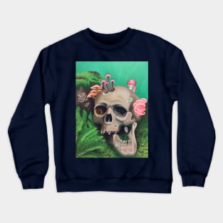 Mushroom skull Crewneck Sweatshirt